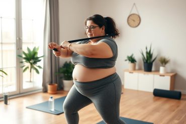 beginner workout plan for overweight women at home