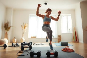 easy fat burning workouts at home