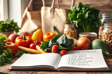 healthy grocery list on a budget